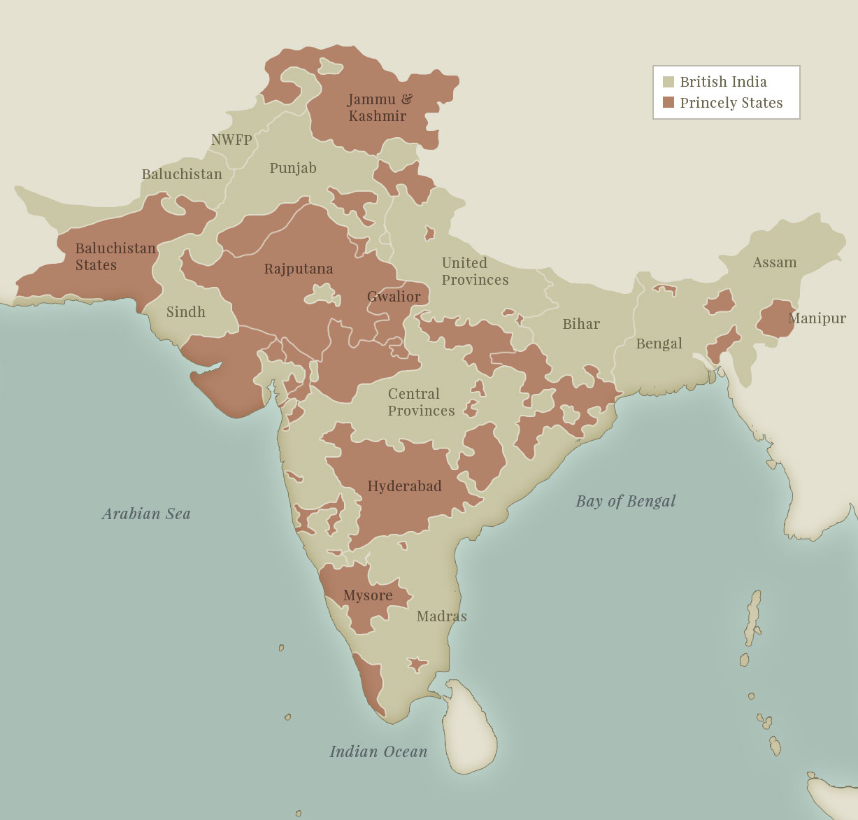 Princely States of British India